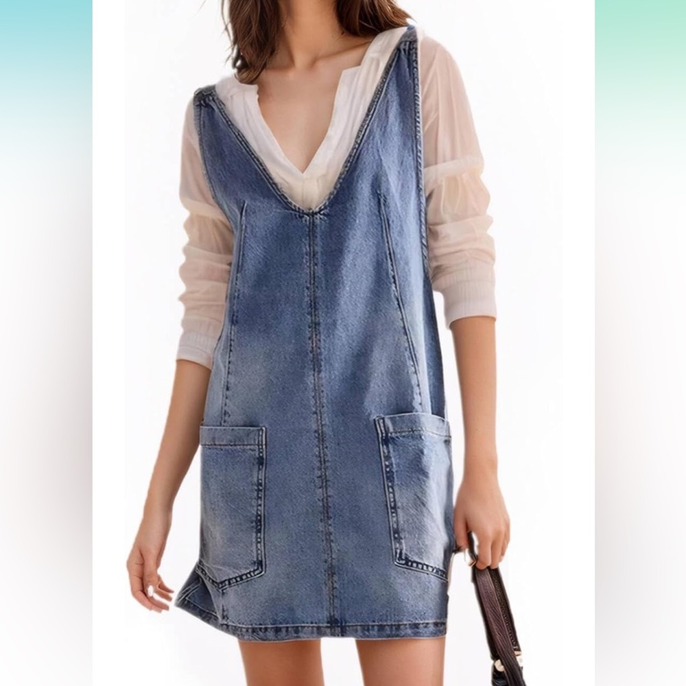 Denim Skirtall - NWT!!